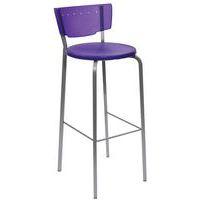 Tabouret haut Inès assise hauteur 80,4 cm - Rodet - Image 4