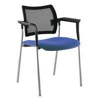 Fauteuil visiteur Tendance dossier résille Sokoa thumbnail image 4