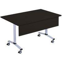 Table rectangulaire mélaminé avec voile de fond pivotant Axe Manutan Expert thumbnail image 14