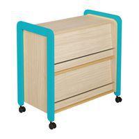 Présentoir à livres Lili coloris bleu turquoise - Image 3