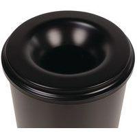 Poubelle antifeu Manutan - 20 L à 110 L - Noir ou Gris - Manutan Expert - Image 4