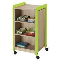 Meuble range-serviettes biface Lili piètement vert - Image 3