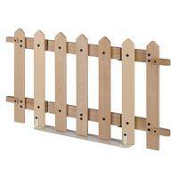 Portillon 7 lattes Lili - montants coloris hêtre - Image 4