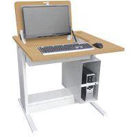Poste Man Modulo escamotable, support UC avec porte - Manutan Expert
