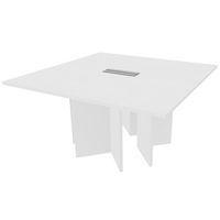 Table de réunion carrée Quatuor trappe pour boitier électrique Manutan Expert thumbnail image 2