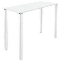 Table de réunion haute 140x80 Lounge 4 pieds Simmob - Image 4