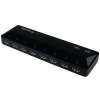 Hub USB 3.0 à 10 ports avec ports de charge et synchronisation-2x 1,5 A - Image principale