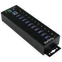 Hub USB 3.0 industriel à 10 ports avec protection contre surtensions/ESD (DES) - Image principale