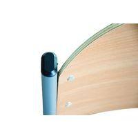 Chaise Servil 4 pieds T5 - hêtre/gris - Image 5