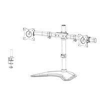 Support de bureau à poser pour 2 écrans - Newstar - Image 4