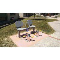 Banc double avec pédales - Image principale