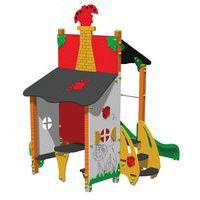 Tour et cabane le jardin des coccinelles - bois/polyester - platines thumbnail image 2