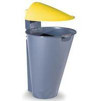 Poubelle Bombanne 55L polyéthylène - jaune 1021 - Image principale