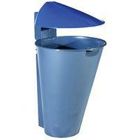 Poubelle Bombanne 55L polyéthylène - bleu 5005 - Image principale