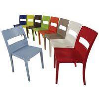 Chaise 4 pieds SAI coloris taupe thumbnail image 3