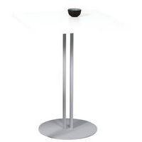 Table Roxane piètement 2 tubes 60x60 cm thumbnail image 7