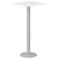 Mange-debout Roxane piètement 2 tubes 60x60 cm - Image principale