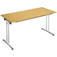 Table rectangulaire pliante Chromeline