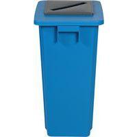 Poubelle de tri bleue - Papier - 60 L - Image 3
