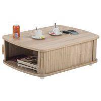 Table basse chêne 4 rideaux chêne - Image 2