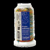 Bobine 230 m fil nylon multicolore