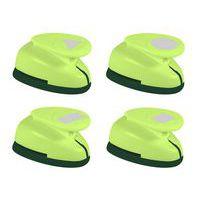 Lot de 4 perforateurs emporte-pièce formes géométriques - Image 2