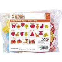 Lot 16 emporte-pièces poussoir pour modelage - Image principale