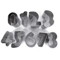 Lot 9 emporte pièces chiffres 3 cm - Image 2