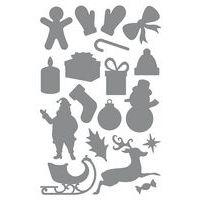 Pochette 20 feuilles gommettes décoratives noël thumbnail image 6