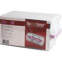 Lot de 100 Étui à monnaie en PET - pièces 2 Euro 25 pcs/tube - Image 2