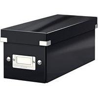 Lot de 6 Boîte de rangement Leitz Click & Store, format CD Noir - Image principale