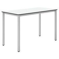 Table Space Plus rectangulaire 120x65 cm blanc-MIRPLAY School - Image principale