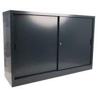 Armoire à monter porte coulissante - Basse - L 160 cm - Manutan Expert thumbnail image 11