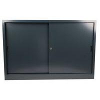 Armoire à monter porte coulissante - Basse - L 160 cm - Manutan Expert - Image 5