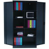 Armoire haute à portes battantes à monter - Largeur 100 cm - Manutan Expert thumbnail image 7