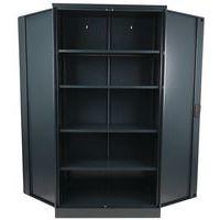 Armoire haute à portes battantes à monter - Largeur 100 cm - Manutan Expert thumbnail image 14