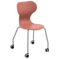 Chaise recyclée sur roulettes Mia Castors - Mirplay School - Image 4