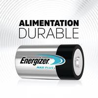 20 Pile alcaline Max Plus D - Lot de 20 - Energizer thumbnail image 4