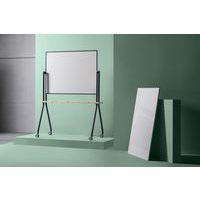 Tableau blanc magnetique mobile pivotant en céramic thumbnail image 3