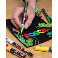 Set 8 marqueurs PC5M pointe conique moyenne couleurs pastel thumbnail image 2