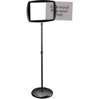 Panneau d'information rectangulaire noir magnétique laqué - Image 2