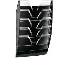 Trieur mural - 5 compartiments, Coloris : Noir - Image principale