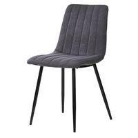 Lot de 4 chaises Xéna gris foncé - Image principale