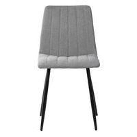 Lot de 4 chaises Xéna gris clair thumbnail image 4