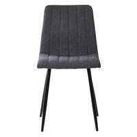 Lot de 4 chaises Xéna gris foncé thumbnail image 4