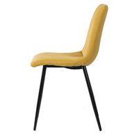 Lot de 4 chaises Xéna moutarde thumbnail image 4