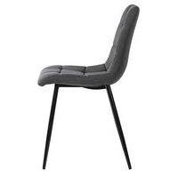 Lot de 4 chaises Bimba gris foncé - Image 3