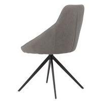 Lot de 2 chaises Célia gris clair thumbnail image 2