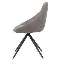 Lot de 2 chaises Célia gris clair thumbnail image 4