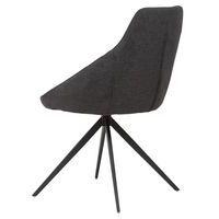 Lot de 2 chaises Célia gris foncé thumbnail image 2